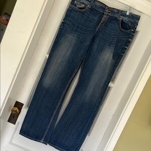 BKE Women's Boot Cut Jeans - Blue